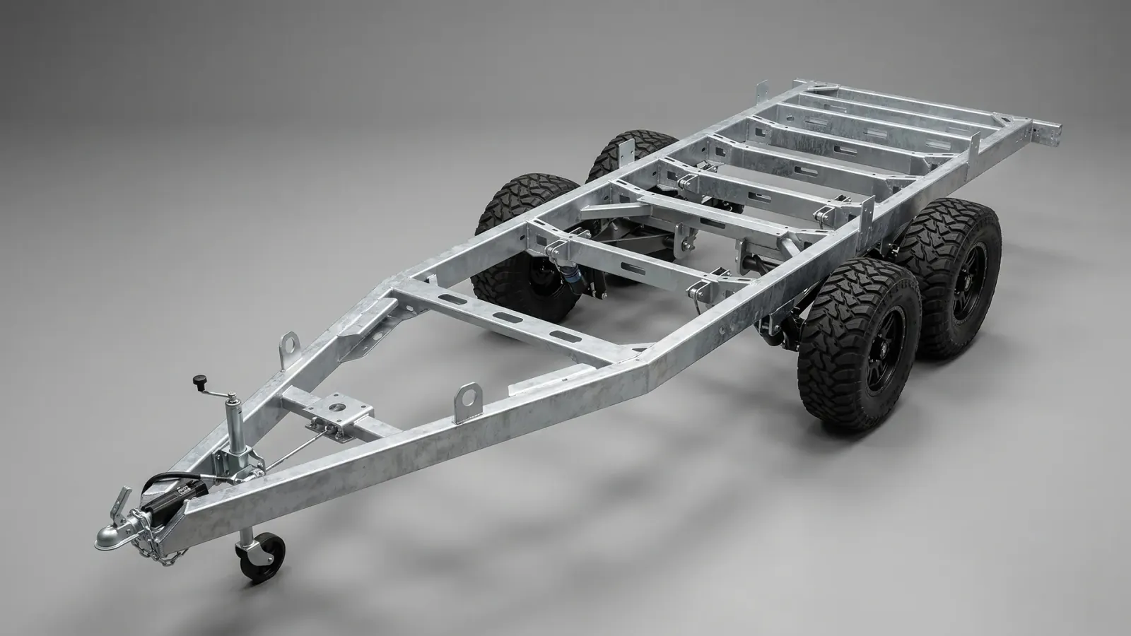 Chassis assembly on the factory floor
